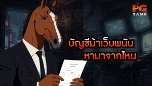 บัญชีม้าเว็บพนัน หามาจากไหน