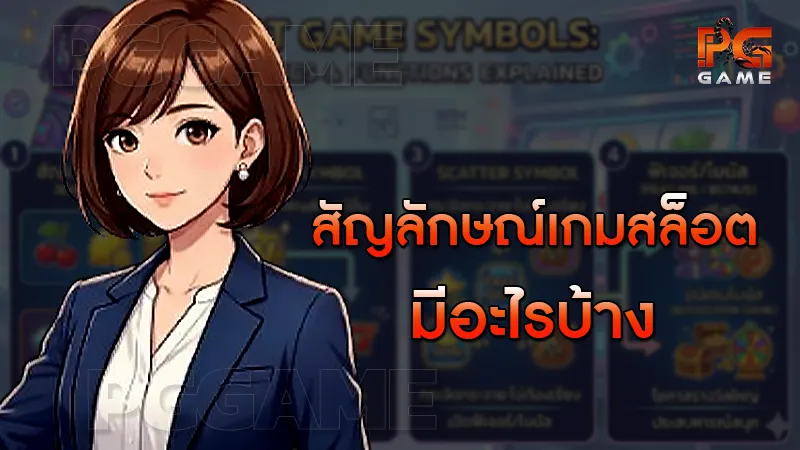 สัญลักษณ์เกมสล็อต มีอะไรบ้าง