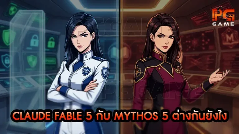 Claude Fable 5 กับ Mythos 5 ต่างกันยังไง