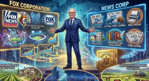 Rupert Murdoch รวยแค่ไหน