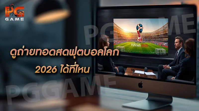 ดูถ่ายทอดสดฟุตบอลโลก 2026 ได้ที่ไหน