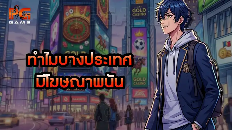 ทำไมบางประเทศ มีโฆษณาพนัน