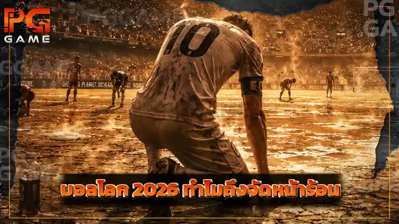 บอลโลก 2026 ทำไมถึงจัดหน้าร้อน