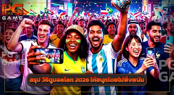 pggame แทงบอลโลก 2026 ค่ายอะไร