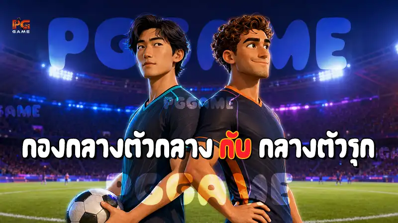 กองกลางตัวกลาง กับ กลางตัวรุก