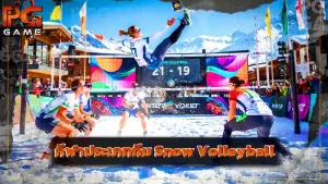 กีฬาประเภททีม Snow Volleyball