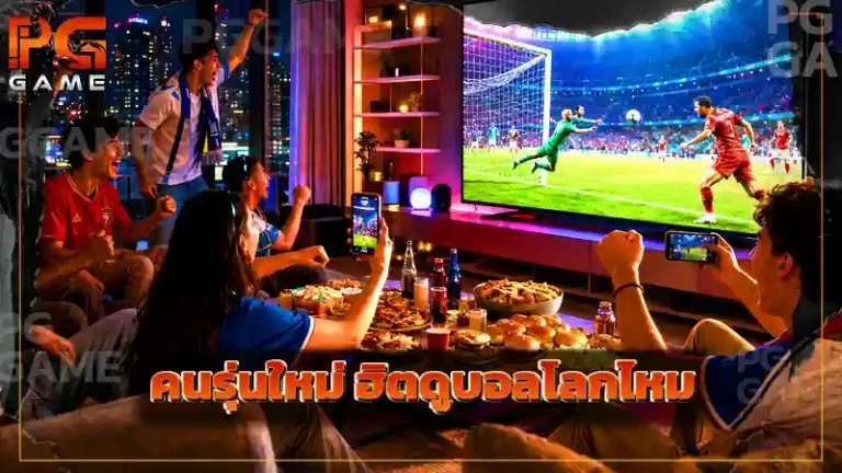 คนรุ่นใหม่ ฮิตดูบอลโลกไหม