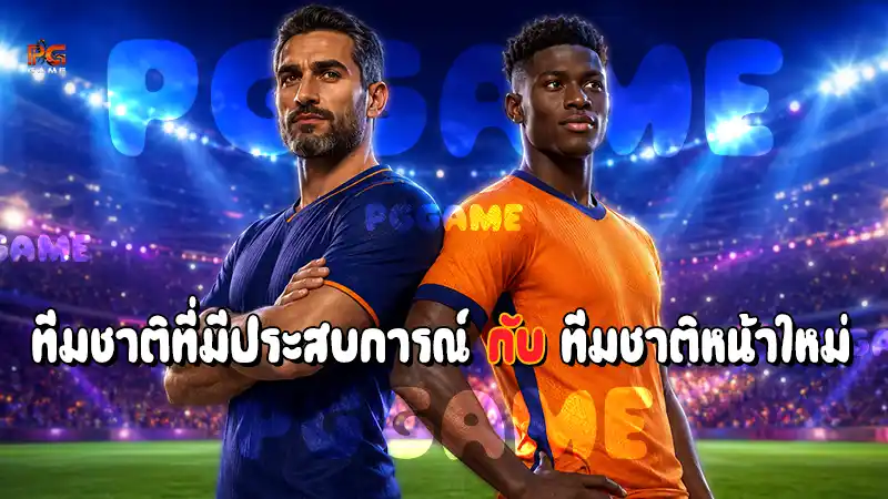 ทีมชาติที่มีประสบการณ์ กับ ทีมชาติหน้าใหม่