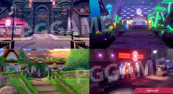 ภูมิภาคเกมหลัก โปเกมอนเจน 8