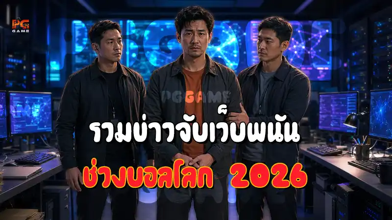 รวมข่าวจับเว็บพนัน ช่วงบอลโลก 2026