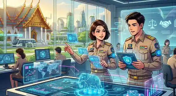 ราชการไทย ใช้ AI มากขึ้นไหม