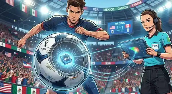 ลูกฟุตบอลบอลโลก 2026 มีเซนเซอร์ไหม