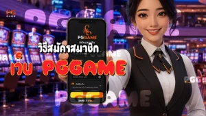 วิธีสมัครสมาชิก เว็บ PGGAME