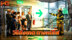 วิธีสังเกต ทางหนีไฟ