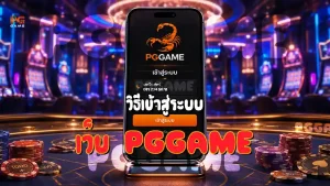 วิธีเข้าสู่ระบบ เว็บ PGGAME
