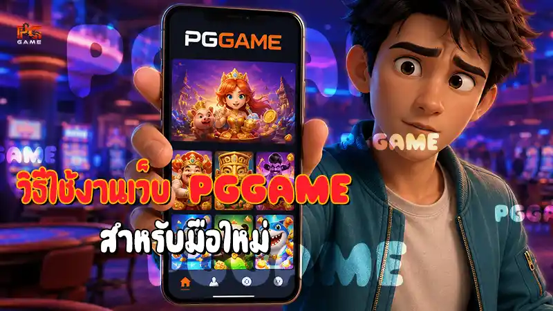 วิธีใช้งานเว็บ PGGAME สำหรับมือใหม่