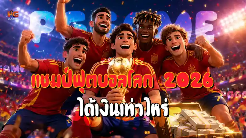 แชมป์ฟุตบอลโลก 2026 ได้เงินเท่าไหร่