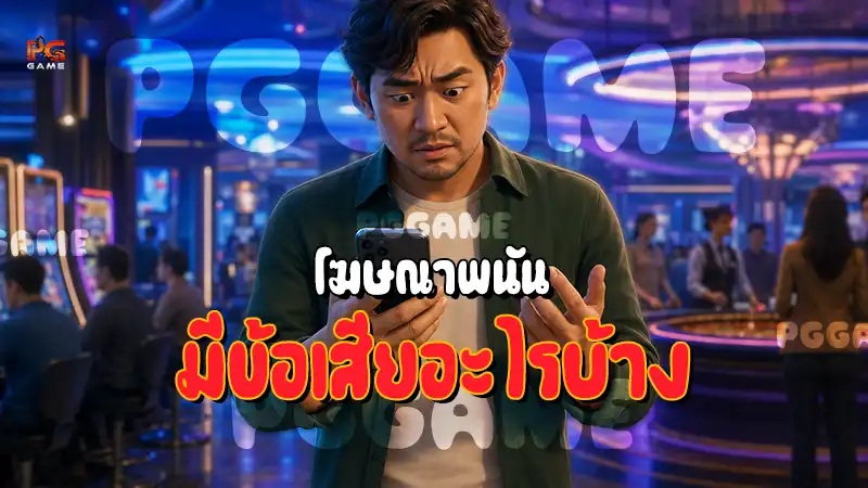 โฆษณาพนัน มีข้อเสียอะไรบ้าง