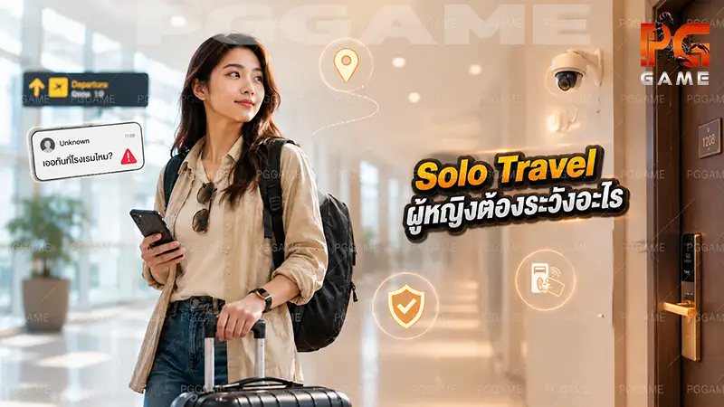Solo Travel ผู้หญิงต้องระวังอะไร