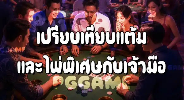 วิธีเล่นป๊อกเด้ง บนเว็บ PGGAME